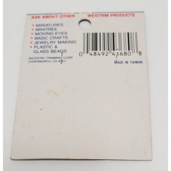 Lot of 4 VTG Leewards Happy Holidays Music Ornaments Westrim Crafts Connectors - Picture 7 of 7